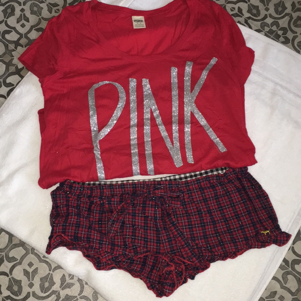 Victoria’s Secret Red Pajama Set